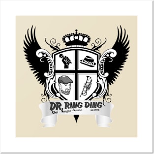 Dr. Ring Ding Crest Posters and Art